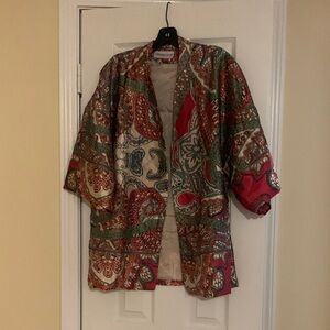 Colorful Paisley Kimono Jacket